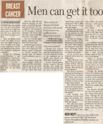 Breast Cancer in Men